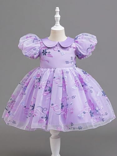 Image of TAGAS Girls' Princess Dress || Girl Frock || BirthdayDress Babygirls| (KD-65) Knee-Length