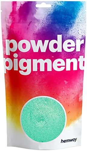 Hemway Yellow UV Fluorescent Pigment Powder Colour Luxury Sparkle Dye Metallic Pigments for Epoxy Resin, Polyurethane Paint and Cement - 50g