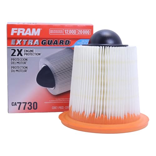 FRAM Extra Guard CA7730 Replacement Engine Air Filter for Select ...
