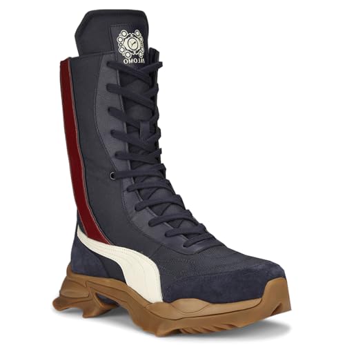 PUMA Mens Nitefox Palomo Lace Up Casual Boots Mid Calf - Blue2