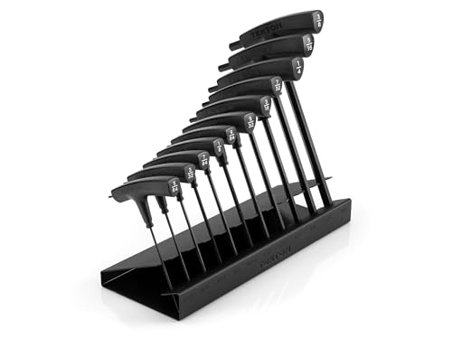 Clé hexagonale à tête sphérique TEKTON avec poignée en T pour angles difficiles