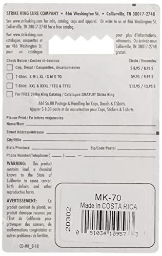 Image of Strike King MK-70 Mini-King Spinnerbait, 1 /8-Ounce, Chartreuse