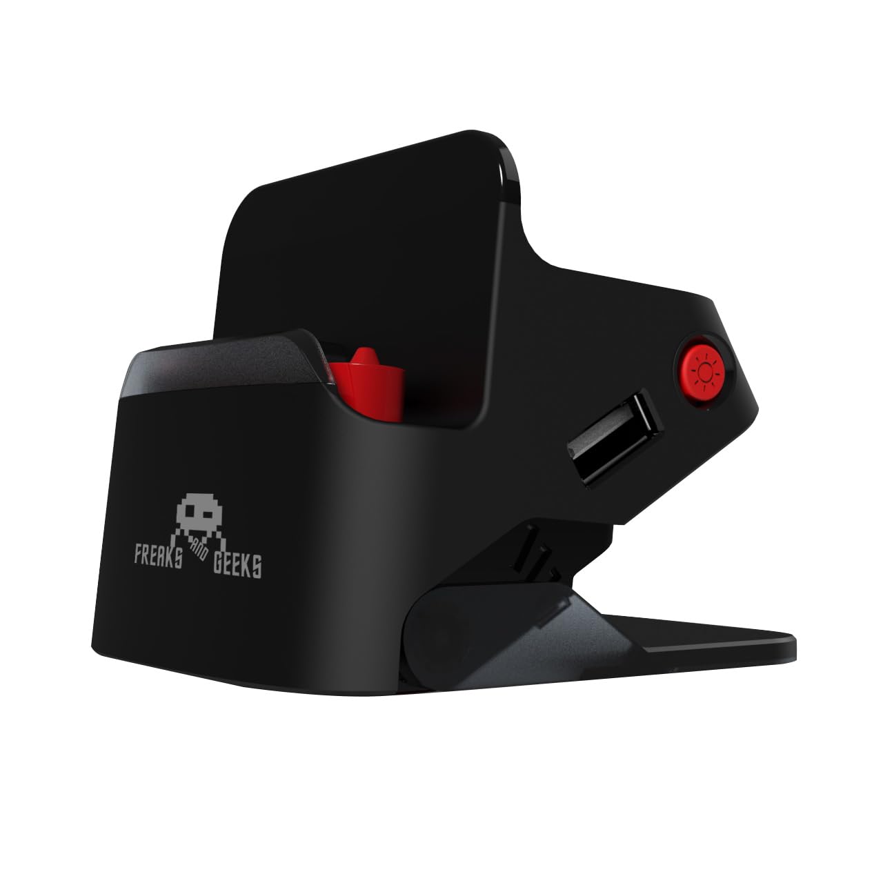 Dock et Stand 2en1 Support Recharge + Connexion TV pour Nintendo Switch, Noir
