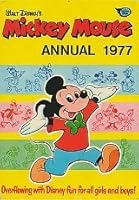 MICKEY MOUSE; ANNUAL 1977. B0037LNL50 Book Cover
