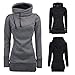 SHOBDW Mujer Liquidación Venta Sudadera con Capucha para de Color sólido Casual...