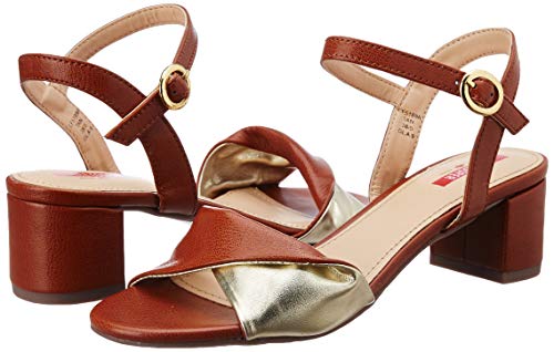 Image of Lee Cooper Women Red Fashion Sandals-4 UK (37 EU) (LF5252A)