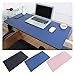yywl Mata biurkowa 60 x 30 cm duży rozmiar antypoślizgowa podkładka pod mysz PCW podkładka pod mysz do gry podkładka pod komputer stół biurko poduszka do domu biura (kolor: niebieski)