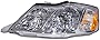 HEADLIGHTSDEPOT Halogen Headlight Compatible With Toyota Avalon 2000-2004 Includes Left Driver Side Headlamp
