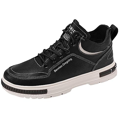Chaussures de tennis athlétiques pour homme élégantes baskets de marche noir 41