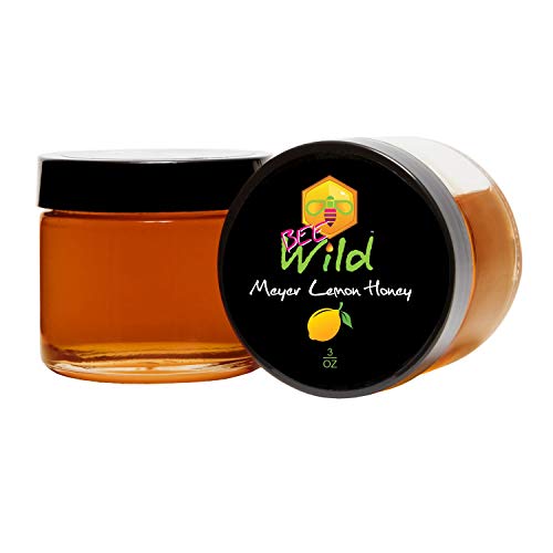 Miel pura infusionada con limón Meyer 100% cruda 3 oz miniatura 1