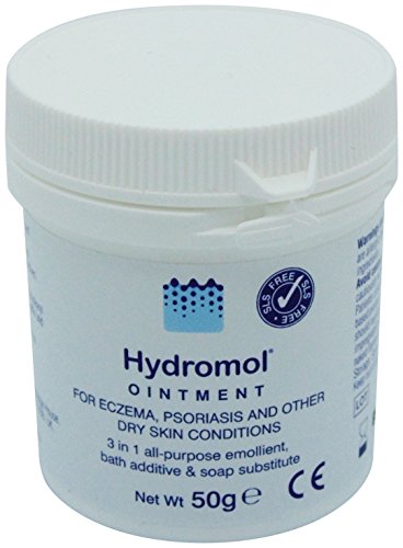 Hydromol Ointment - Intensive Emollient for Very Dry Itchy Skin For Psoriasis Flare-prone Eczema & Dermatitis - Helps Protect & Prevent Moisture Loss - 50g Tub