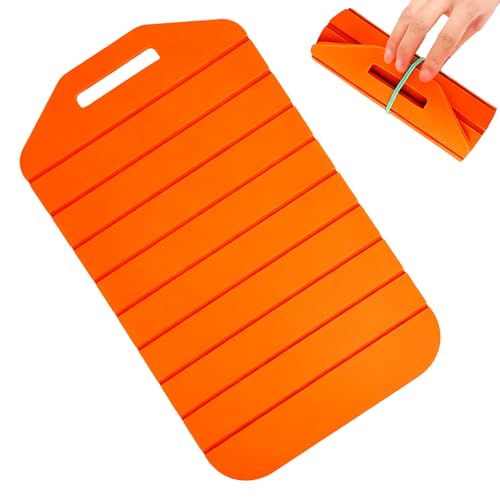 Tabla de cortar plegable, alfombrilla de preparación de cocina reutilizable, suministros de cocina antideslizantes, accesorios de camping ligeros para preparación de carne, cocina en caravanas