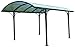 Eurobrico Tettoia Carport per Esterno in Policarbonato e Alluminio - 485x300x253H cm