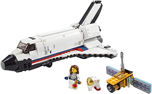 LEGO Space Shuttle Adventure Building Kit for Kids who Love Rockets; 2021 Edition