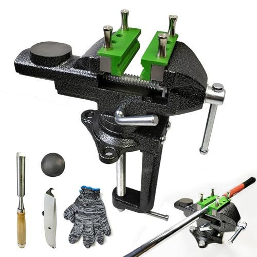 Golf Grip Kits for Regripping Golf Clubs Professional golf grip replacement tool kit 2-in-1 Bench/Table Vise Fixed Rubber Clamp Hook Blade & Grip Tape Remover | High quality Tool Set