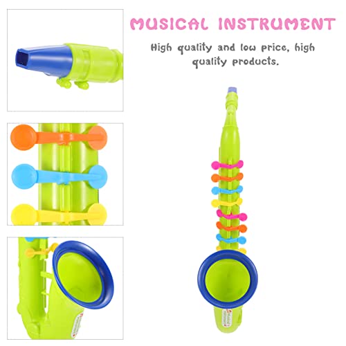 Toddmomy 1 Stks Kinderen Saxofoon Speelgoed Plastic Saxofoon Muziekinstrumenten Speelgoed Voor Jongens Meisjes Muzikale… - Image 6