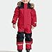 Ayolanni 6t snow suit Snow Suit for Kids Fashion Boys One Piece Snowsuit Girls Ski Outfit Waterproof Snowboard Suit Teen Winter Clothes Red 8 Years