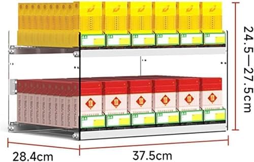 Store Display Rack Wall Mounted Storage Rack Supermarket Convenience Store Automatic Cigarette Rack Space Saving Assembled Display Cabinet,Cigarette Display Case,Wall Mounted Acrylic Cigaret image 3