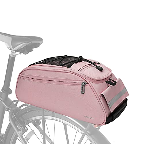 image for MOSISO Bike Rack Bag, Waterproof Bicycle Trunk Pannier Rear Seat Pouch