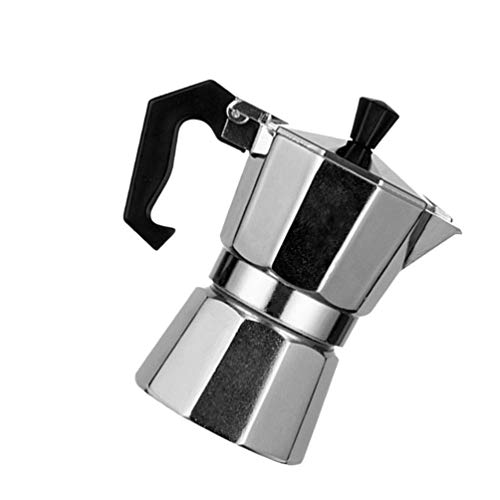 Yardwe Fogão Espresso Moka Pots Chaleira de Café de Alumínio Durável e Útil Pote de Café para Cafés,