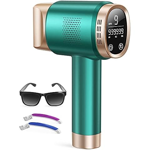 IPL Geräte Haarentfernung 2023 Upgrade 9 Energiestufen, 3 in 1 Heimgebrauch Haarentfernung Laser, 999999 Lichtimpulse Laser Haarentfernung epilierer für Männer Cover