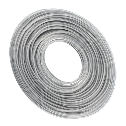 VICASKY 芝刈り機用ワイヤーロープ 10m 耐摩耗性 トリマーライン 草刈り機アクセサリー 多用途 ヘビーデューティー