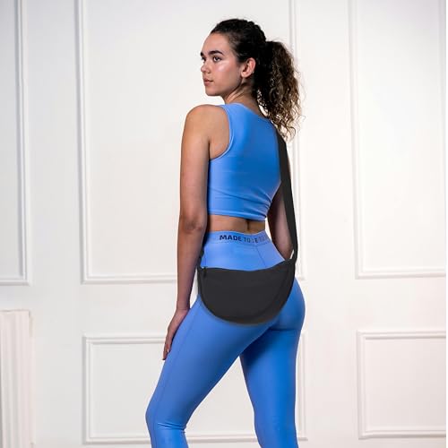 Small Crescent Crossbody Bag for Women Men Lightweight Nylon Dumpling Sling Purse Shoulder Bag for Outdoor Travel2