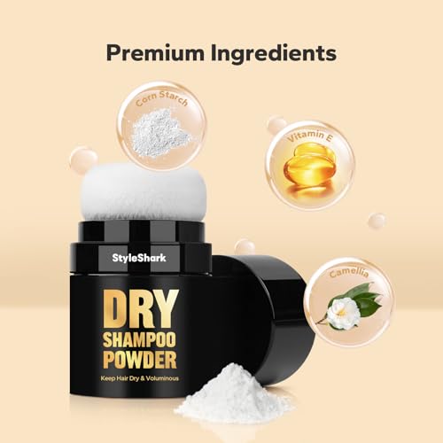 Dry Shampoo Powder (0.29 oz), Volumizing Powder Dry Shampoo for Women & Men, Travel Size Hair Powder for Root Fuller Look, Refreshing Hair - Image 4