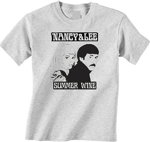 Photo de Nancy Sinatra & Lee Hazlewood Summer Wine T-Shirt Grey Men's T-Shirt Grey XXL