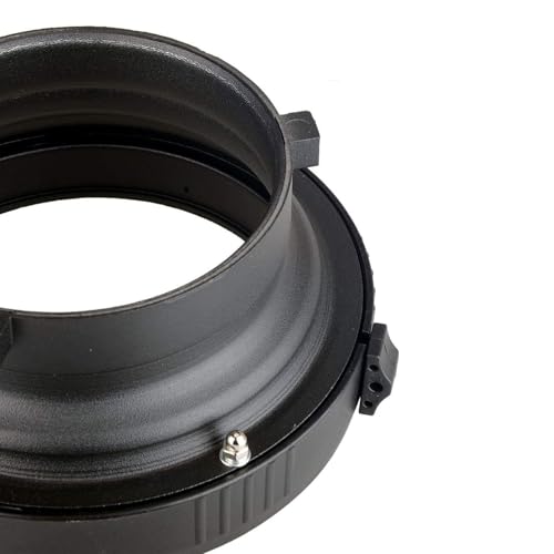 Vikye Photo Studio Elinchrom Speedring do Adaptera Bowens, Metalowy pierścień Konwertujący do Oświetlenia Studyjnego, Marka Krzyżowa Kompatybilna z siatką parasolową Softbox