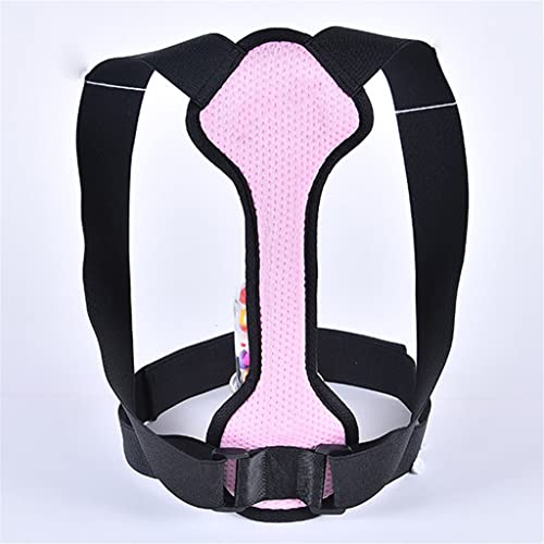Correcteur de posture arrière pour redresser le haut du dos - Support rose taille XXXL