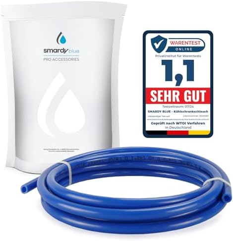 Tubo Acqua 1/4" Smardy 3m Blu - Per Frigoriferi, Osmosi Inversa, Acquari, Flessibile E Atossico - Foto 5