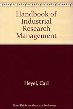 Hardcover Handbook of Industrial Research Management Book