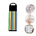 Abaodam 10sets Sticky Index Tabs Fluorescent Reading Strips for Enhanced and Visual Tracking Portable Pet Note Strips Bright Colors for Students and Readers