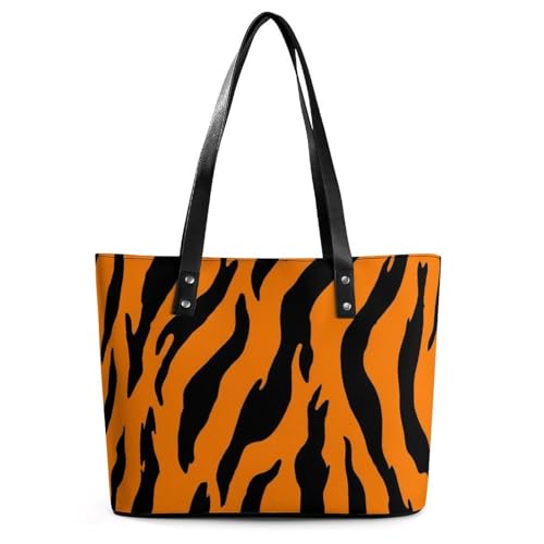 Large Capacity Work Tote Bag Soft Leather Handbag Shoulder Commuter Bag