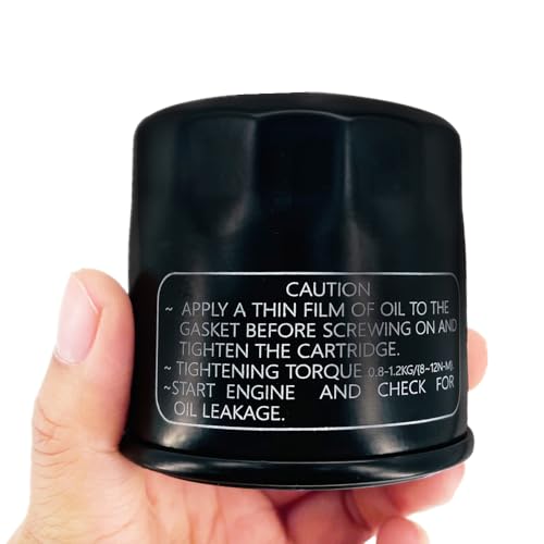 Gewxgzo 15410-MFJ-D02 15410-MFJ-D01 Oil Filter Motorcycle Fit for Hnoda GXV530 GXV530R ES6500 Replace15410-MCJ-000 15410-MCJ-003