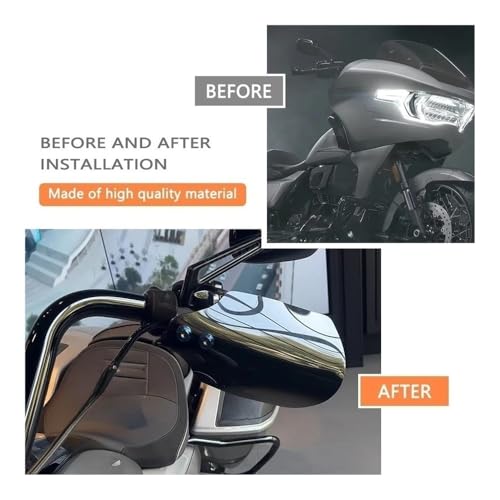 Protection guidon avec protège-mains FLTRX Road Glide 2024 - 5