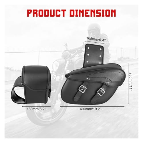 Bolsas laterales traseras impermeables para proteger tu equipaje 3