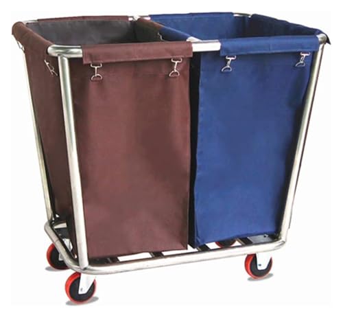 Chariot de tri de linge robuste en acier pour usage intensif - 2