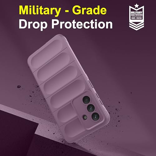 Image of Zapcase Back Case Cover for Samsung Galaxy A57 5G | Compatible for Samsung Galaxy A57 5G Back Cover | Liquid Silicon Magic Case with Camera Protection | Lavender