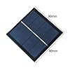 For 1W 2V Solar Panel Charger for For 1 2V AA Rechargeable Batteries Designed for Reliable Outdoor Battery Charging #1