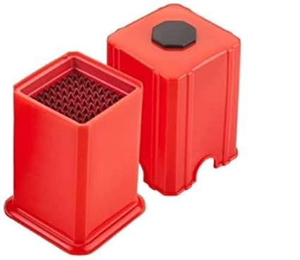 Unique Potato Cutter - French Fries Chips Maker Machine, Commercial Grade Vegetable and Potato Slicer, Stainless Steel Blade with Plastic Body Potato Chips Cutter for Vegetable, Fruit Slicer