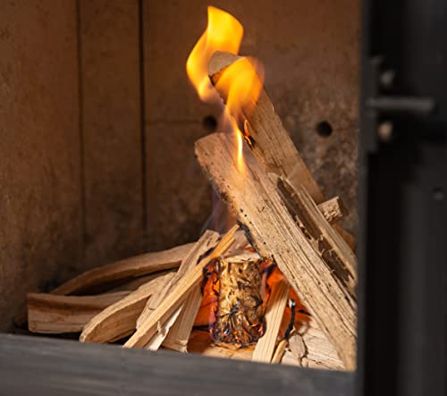naturling Holzwolle Anzünder gewachst 2,5kg - ca. 200 Stück - natürlicher Bio Kaminanzünder und Grill mit Vorratsbeutel… - Image 6
