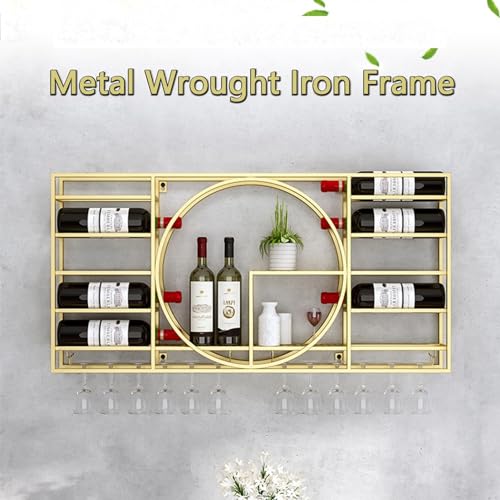 Étagères flottantes pour la maison pour optimiser l'espace du vin - 4