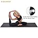 GXMMAT Large Yoga Mat 6'x4'/6'x6'/7'x5'(7mm/9mm), Extra Thick Workout Mats for Home Gym Flooring,Ultra Comfortable Non-Slip Quick Resilient Barefoot Wide Exercise Mat for Pilates,Stretching,Meditation