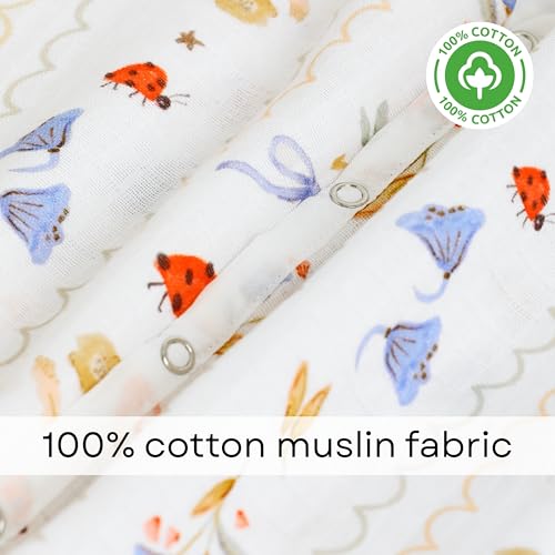 Image of The Boo Boo Club Organic Cotton Baby Jhabla | Pack of 4 Newborn Sleeveless Jabla | Newborn Infant Summer Wear | Soft & Breathable Muslin Fabric | Easy Button Closure Vest