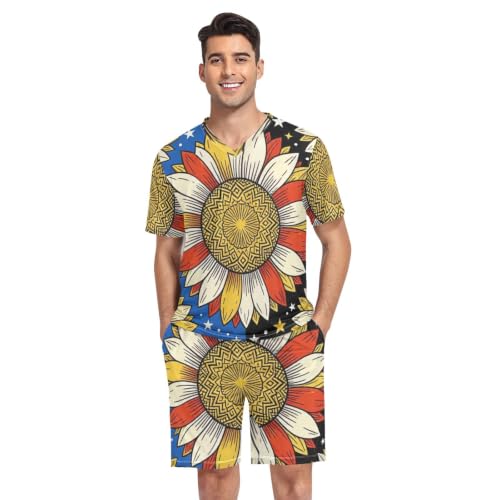 Camisa de dormir de manga corta con acabado premium y estampado duradero