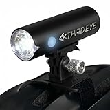 BrighRoad 1000Lumens Bike Helmet Light, 5 Modes, 650ft High-Beam, IPX6 Waterproof Rechargeable Bike Light for Night Riding, Lightweight Mountain Bike...