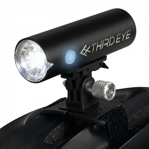 BrighRoad 1000Lumens Bike Helmet Light, 5 Modes, 650ft High-Beam, IPX6