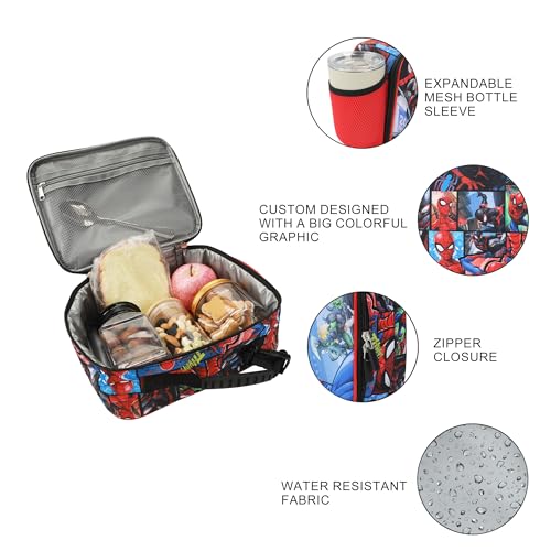 Image of Bioworld Marvel Spider-Man Insulated Lunch Kit